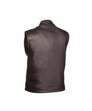 Men's Leather Vest 