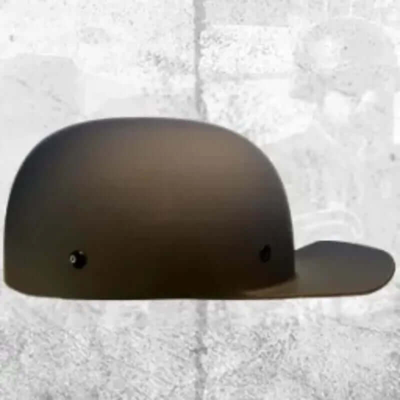 MicroLid Slider -Baseball Motorcycle Helmet Black Matte